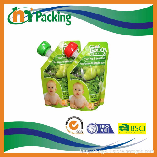 Juice Stand up Pouch with Spout Drink Packaging Bag
